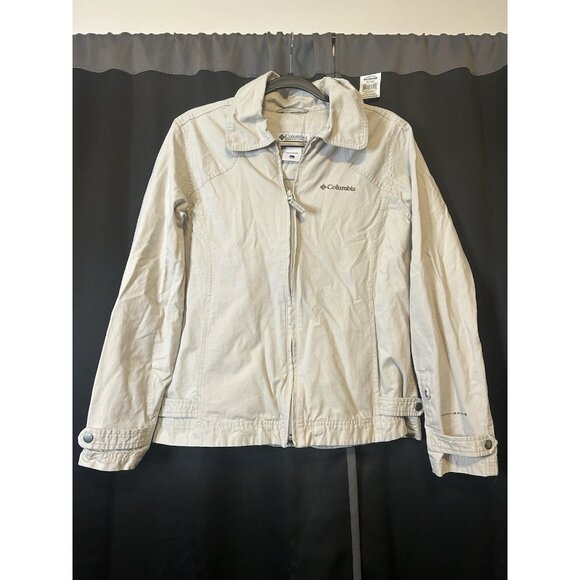 Columbia Sportswear Granite Cloth Lite Women’s Large Canvas Utility Jacket - Picture 1 of 4